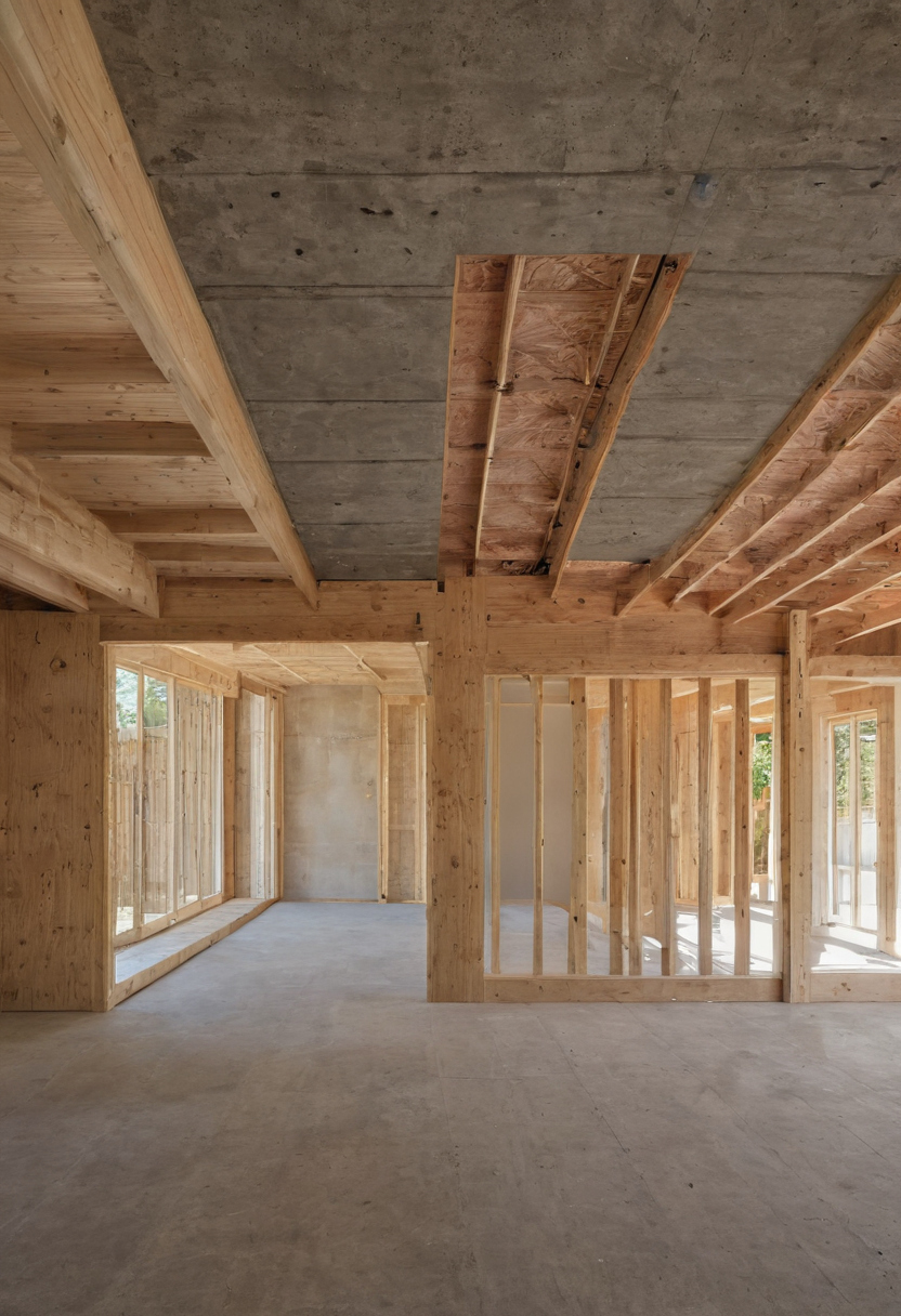 How much ceiling height do acoustic floor assemblies consume